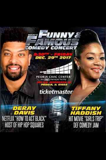DeRay Davis Annual Funny  Famous Comedy Jam poster