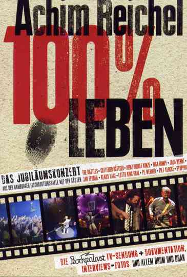 Achim Reichel  100 Leben Poster