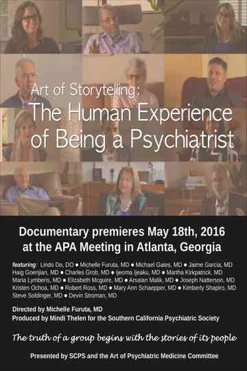 Art of Storytelling: The Human Experience of Being a Psychiatrist Poster