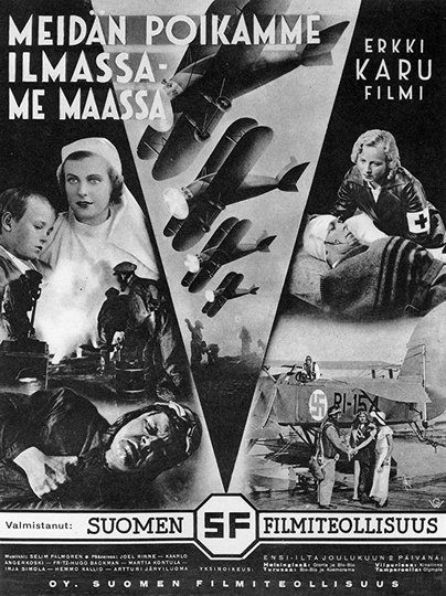 Meidän poikamme ilmassa – me maassa Poster