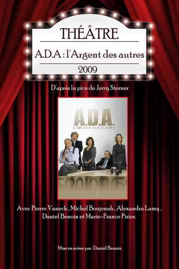 A.D.A. : L'argent des autres Poster