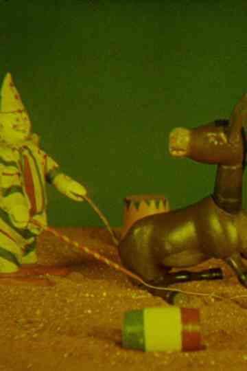 Animated Doll and Toy Town Circus Poster