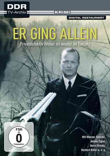 Er ging allein Poster