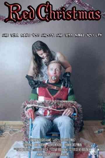 Red Christmas Poster