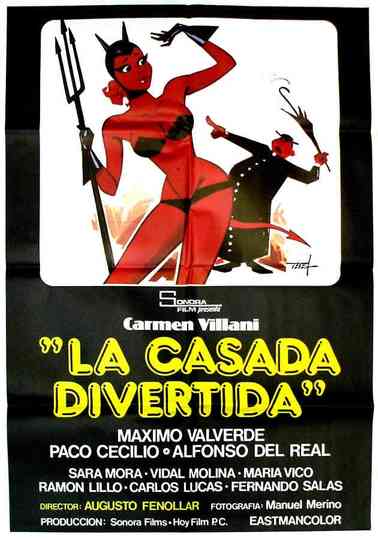 La casada divertida Poster