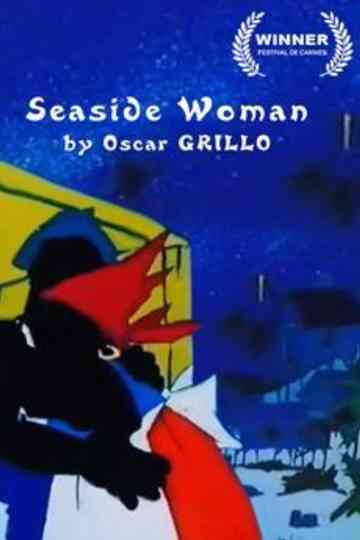 Seaside Woman Poster
