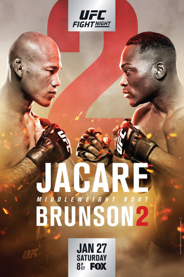 UFC on Fox 27 Jacaré vs Brunson 2 Poster