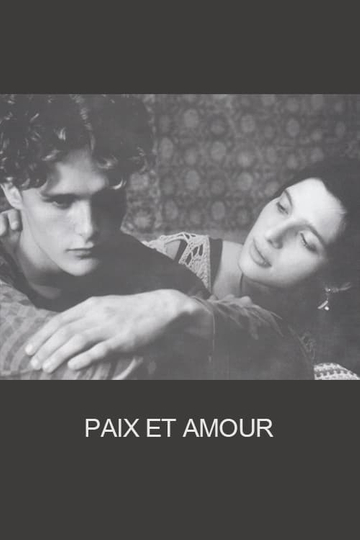 Paix et amour Poster