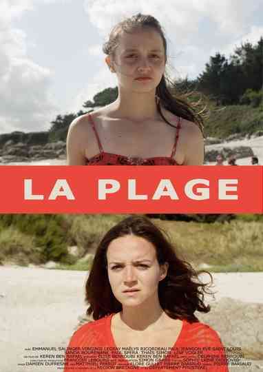 La plage Poster