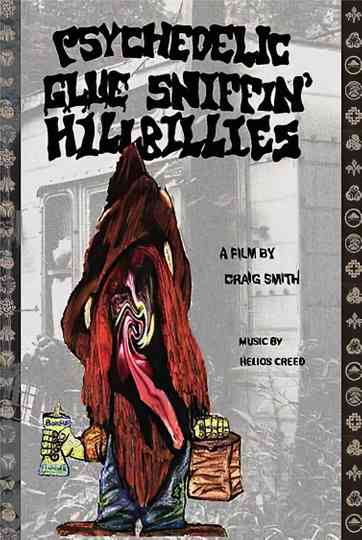 Psychedelic Glue Sniffin Hillbillies Poster
