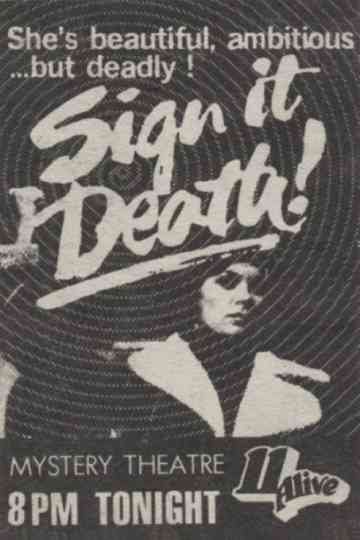 Sign It Death Poster