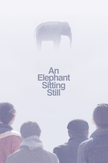 An Elephant Sitting Still Poster