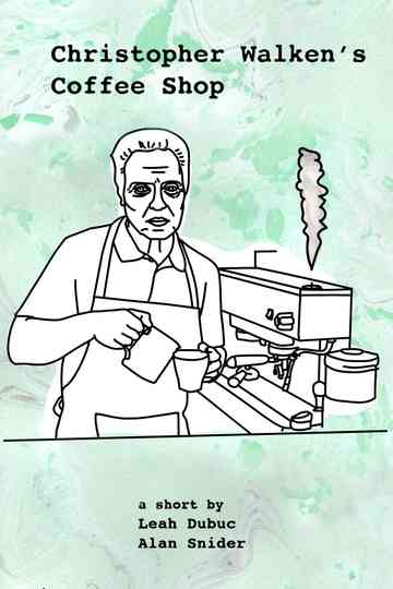 Christopher Walken's Coffee Shop Poster