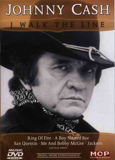 Johnny Cash  I Walk the Line DVD poster