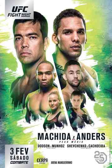 UFC Fight Night 125 Machida vs Anders Poster