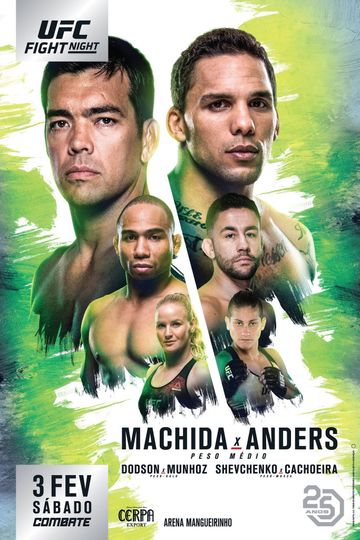 UFC Fight Night 125 Machida vs Anders