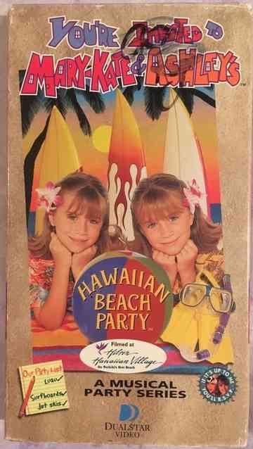 You're Invited to Mary-Kate and Ashley's Hawaiian Beach Party poster