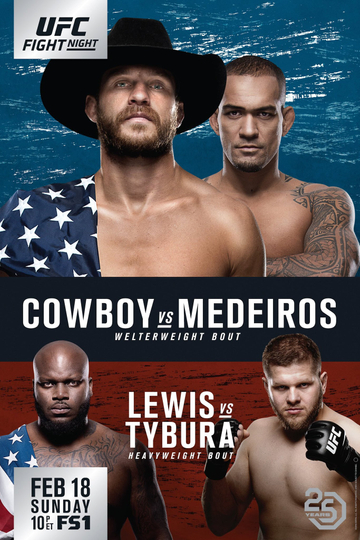 UFC Fight Night 126 Cowboy vs Medeiros Poster