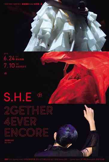 S.H.E 2GETHER 4EVER Encore Live Concert Poster