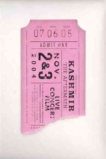 Kashmir: The Aftermath Poster