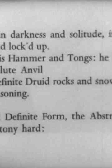 Homage to William Blake Poster