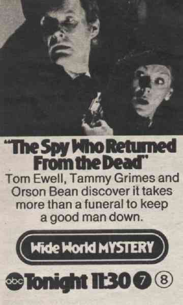 The Spy Who Returned from the Dead poster
