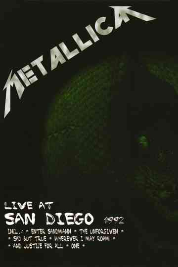 Metallica: Live at San Diego Poster