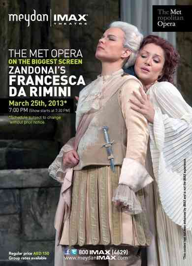 The Metropolitan Opera Francesca da Rimini Poster