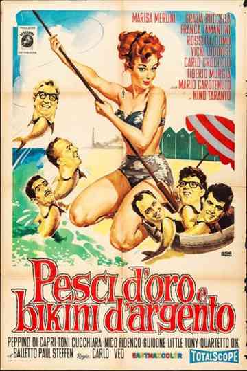 Pesci d'oro e bikini d'argento Poster
