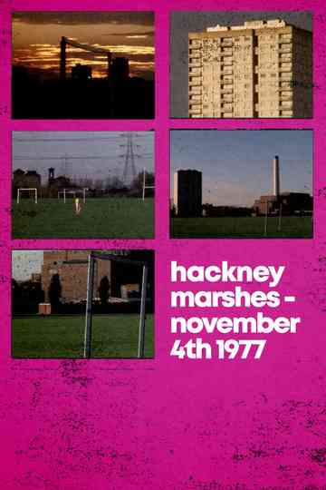 Hackney Marshes  November 4th 1977 Poster