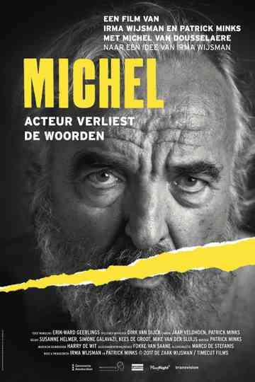 Michel acteur verliest de woorden Poster