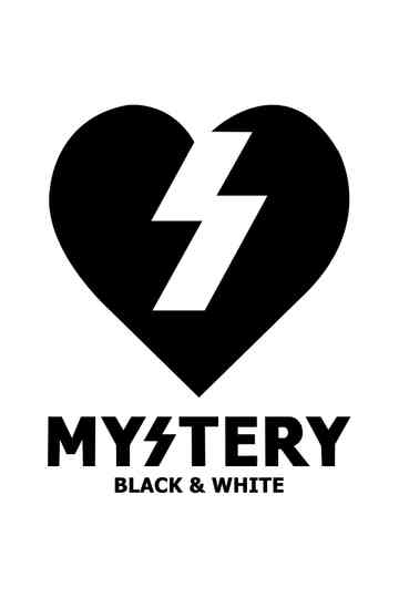 Mystery - Black & White Poster