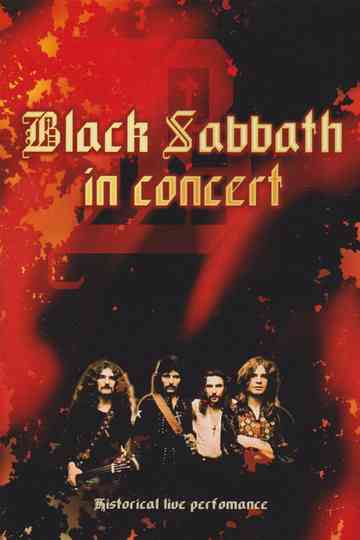 Black Sabbath: Live in Paris Poster