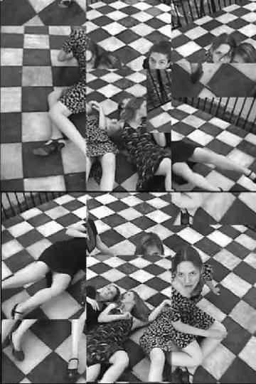 Actors Descending and Ascending a Staircase Poster