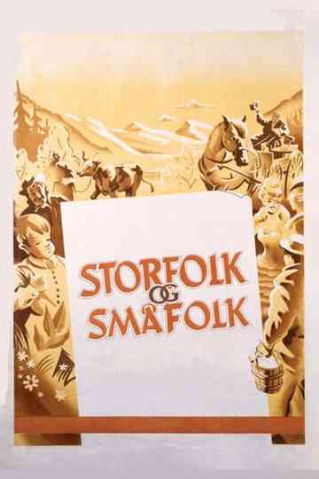 Storfolk og småfolk Poster