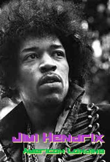 Jimi Hendrix American Landing Poster