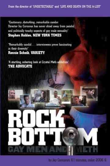 Rock Bottom Gay Men  Meth Poster