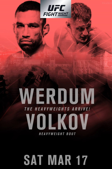 UFC Fight Night 127 Werdum vs Volkov Poster