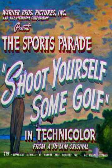 Shoot Yourself Some Golf Poster