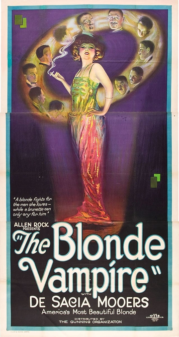 The Blonde Vampire Poster