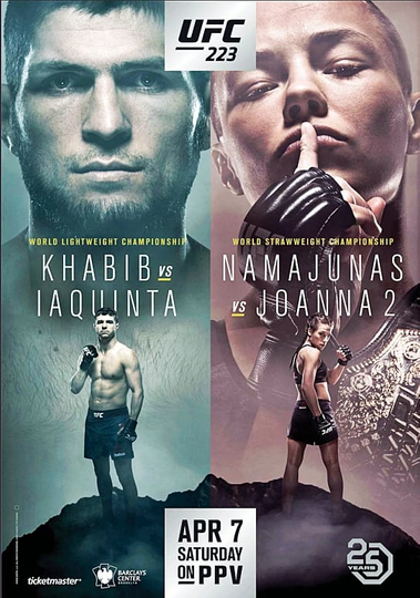 UFC 223 Khabib vs Iaquinta