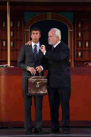 Hotelliggaren poster