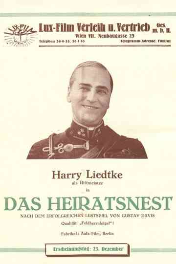 Das Heiratsnest Poster