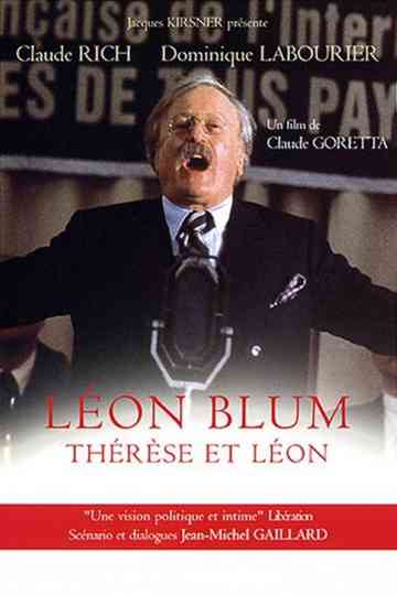 Léon Blum : Thérèse et Léon Poster