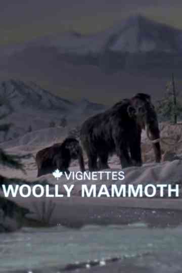 Canada Vignettes Woolly Mammoth Poster