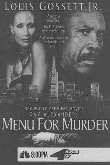 Ray Alexander: A Menu for Murder Poster