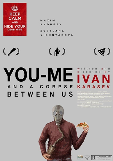 You me and a corpse between Poster