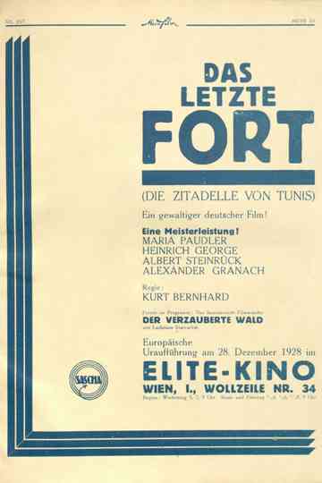 Das letzte Fort Poster