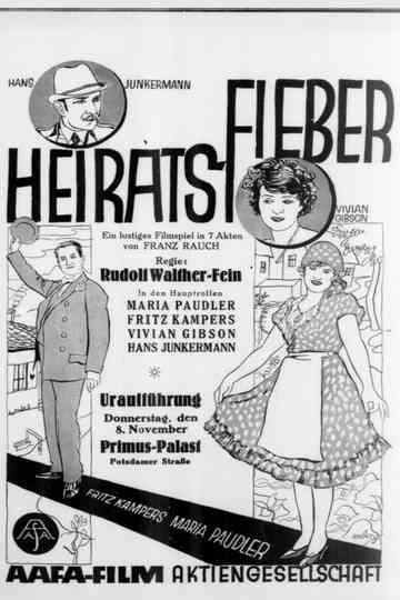 Heiratsfieber Poster