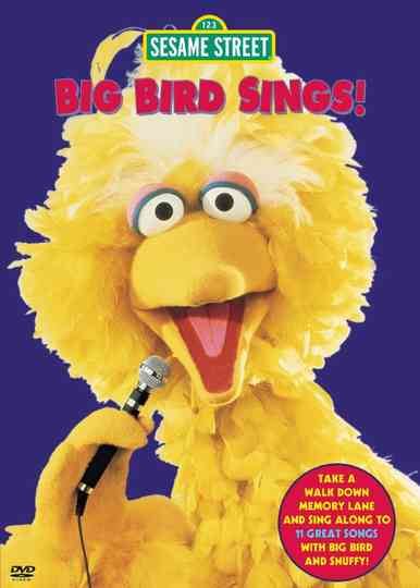 Sesame Street Big Bird Sings Poster